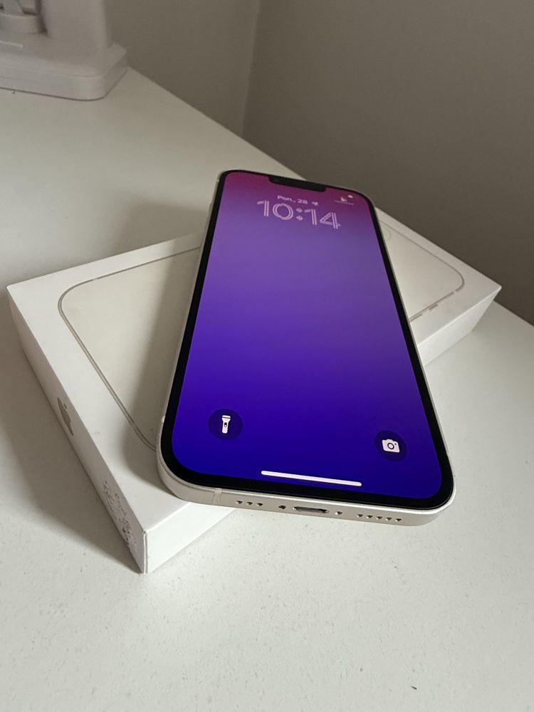 iPhone 13 128gb Starlight Idealny Oryginalna Bateria 95%