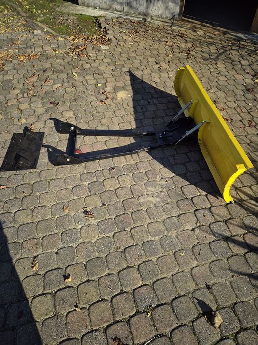 Pług do quada gruba blacha