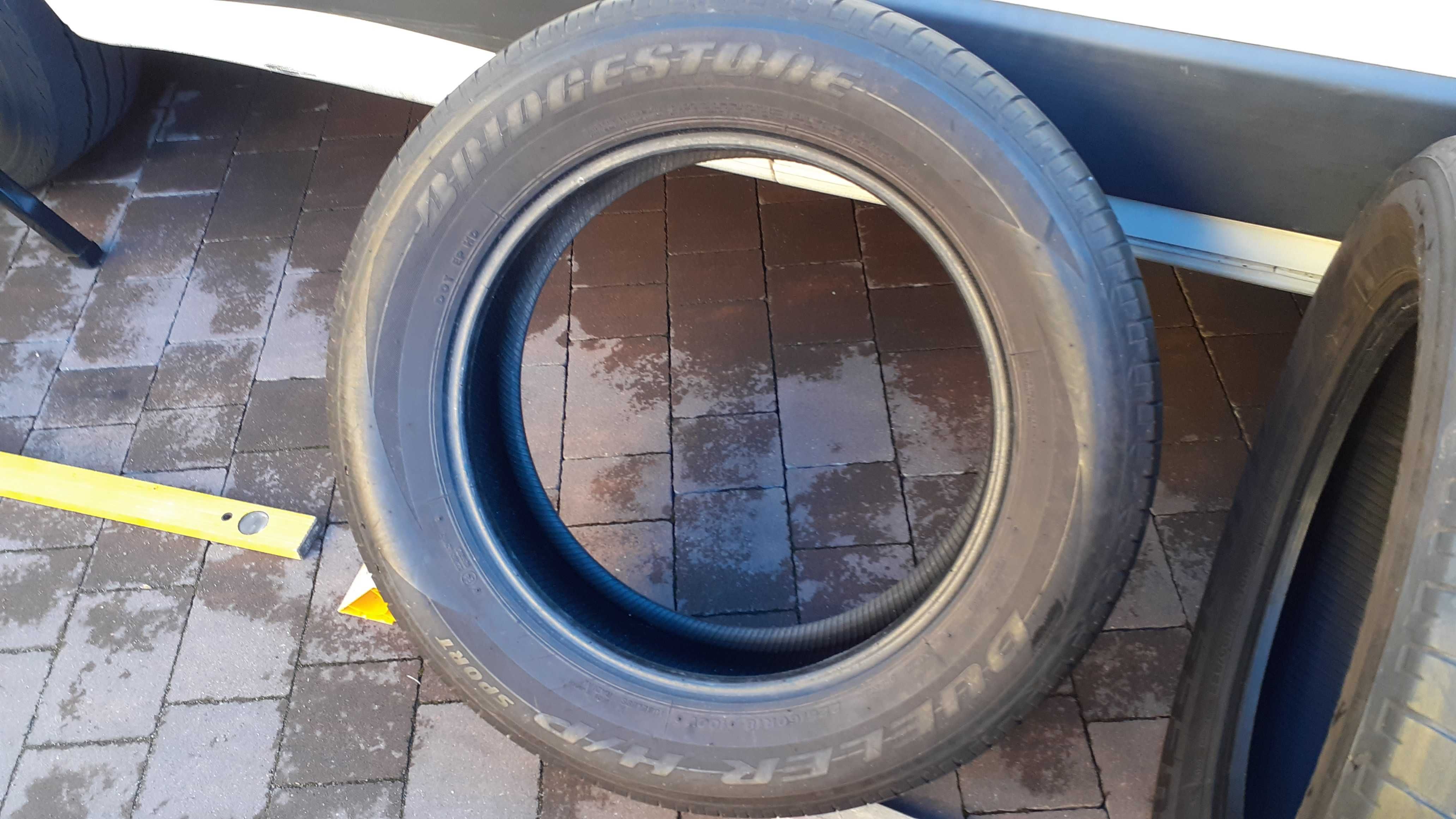 Opony letnie Kl.Premium 4x BRIDGESTONE 225/60R18 100V, 2018r. bdb