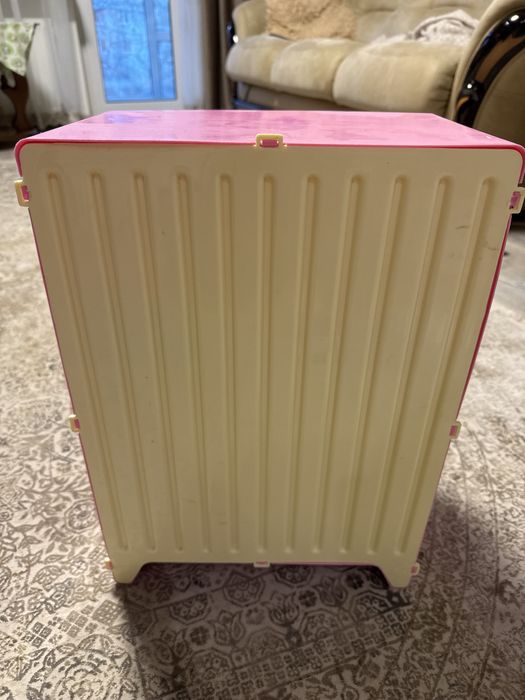 Холодильник дитячий рожевий