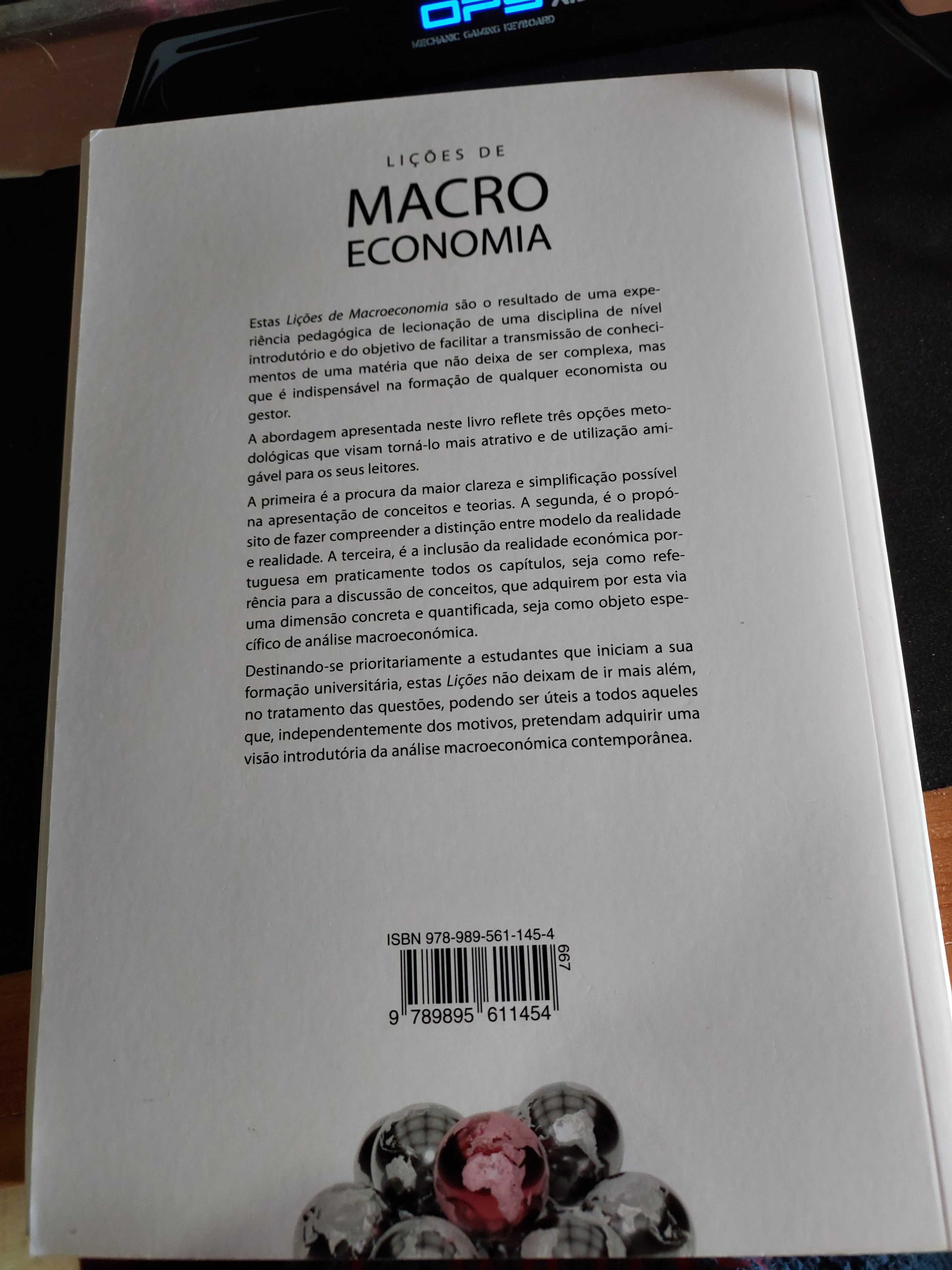 Livro lições de macroeconomia