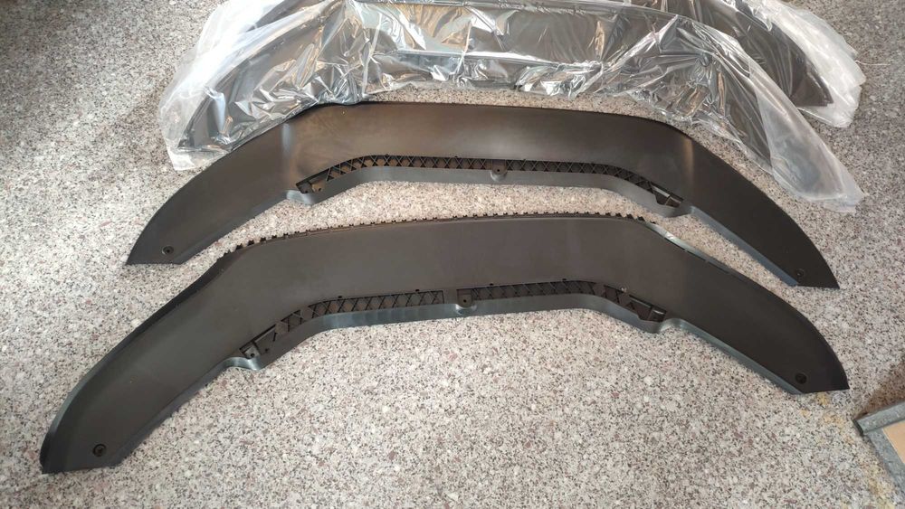 Губа нижняя часть переднего бампера VW Passat B7, B8 USA Пассат Б7, Б8