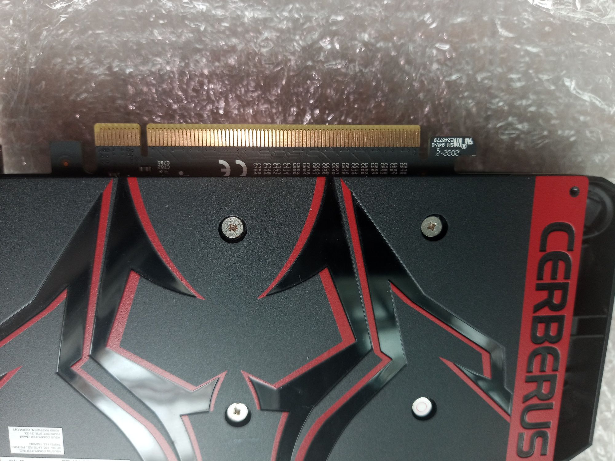 Placa gráfica ASUS Cerberus GeForce GTX1050 Ti OC Edition