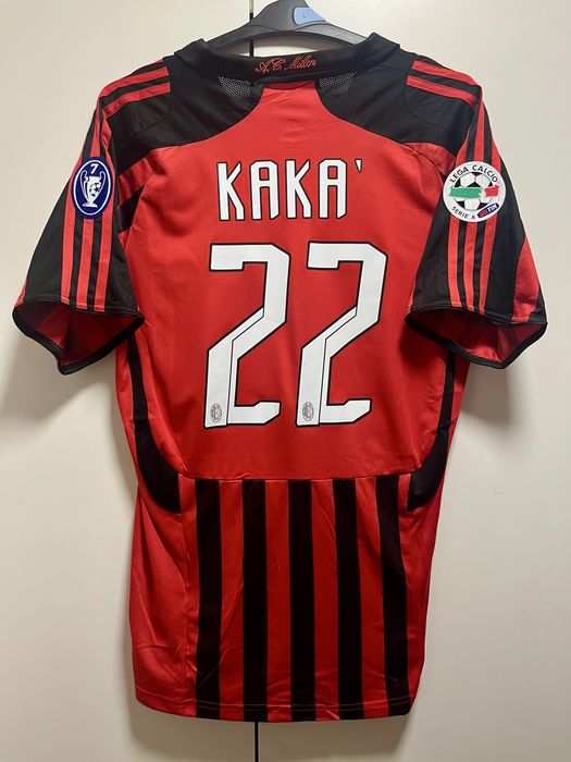 Koszulka Piłkarska Kaka 22’ AC Milan Bwin Adidas 07/08 Retro Vintage L