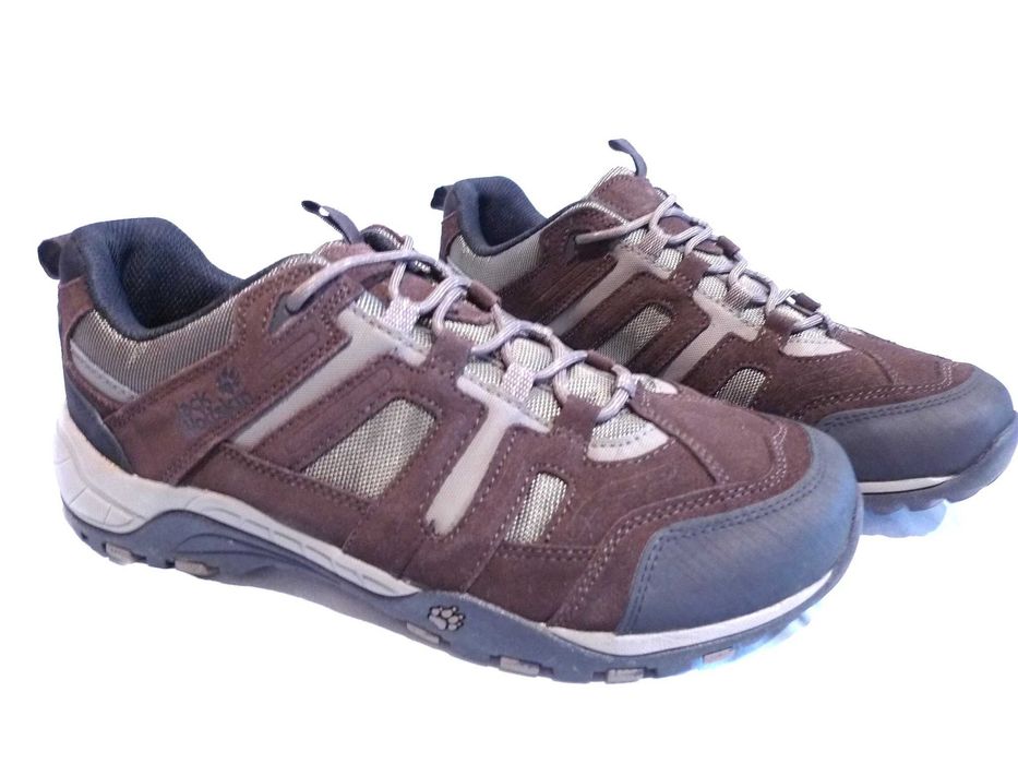 JACK WOLFSKIN r.45,5/30cm Buty trekkingowe skórzane turystyczne j.NOWE