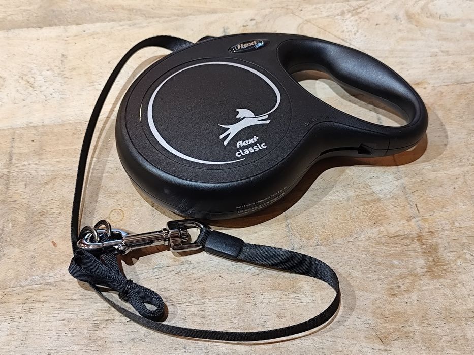 Smycz dla psa Flexi L taśma 8 m