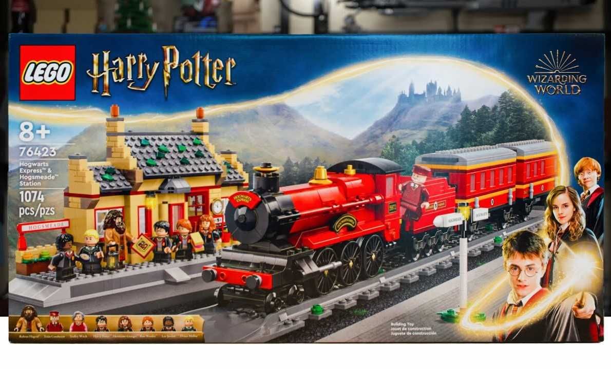 Новий Lego Harry Potter 76423 Хогвардс Експрес та станція Хогсмід