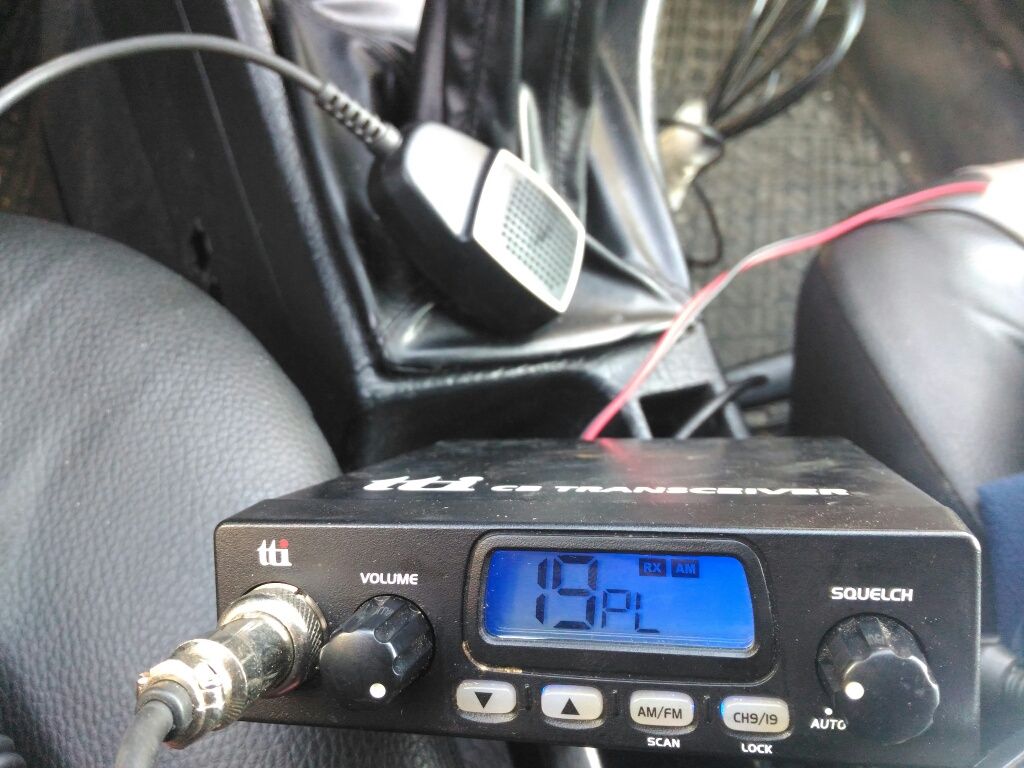Radio CB TTI +antena, zamienię