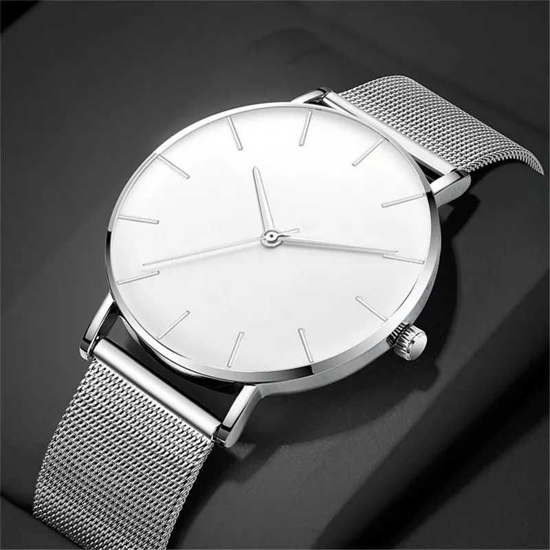 Новые нераспакованы модные роскошные минималистичные мужские часы