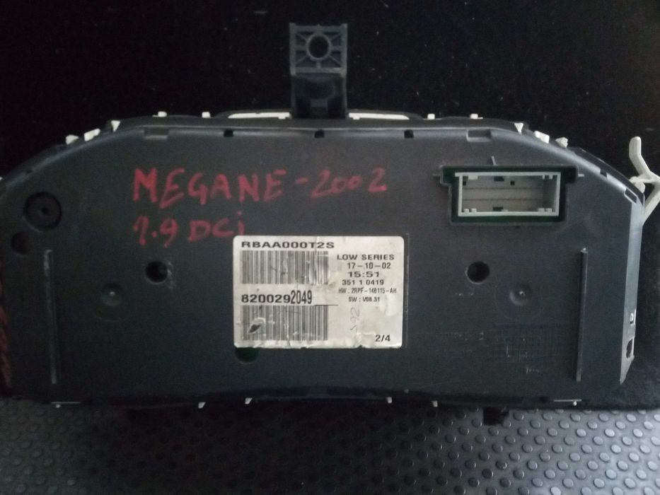 Quadrante / painel de instrumentos RENAULT Megane II (BM0/1_, CM0/1_)