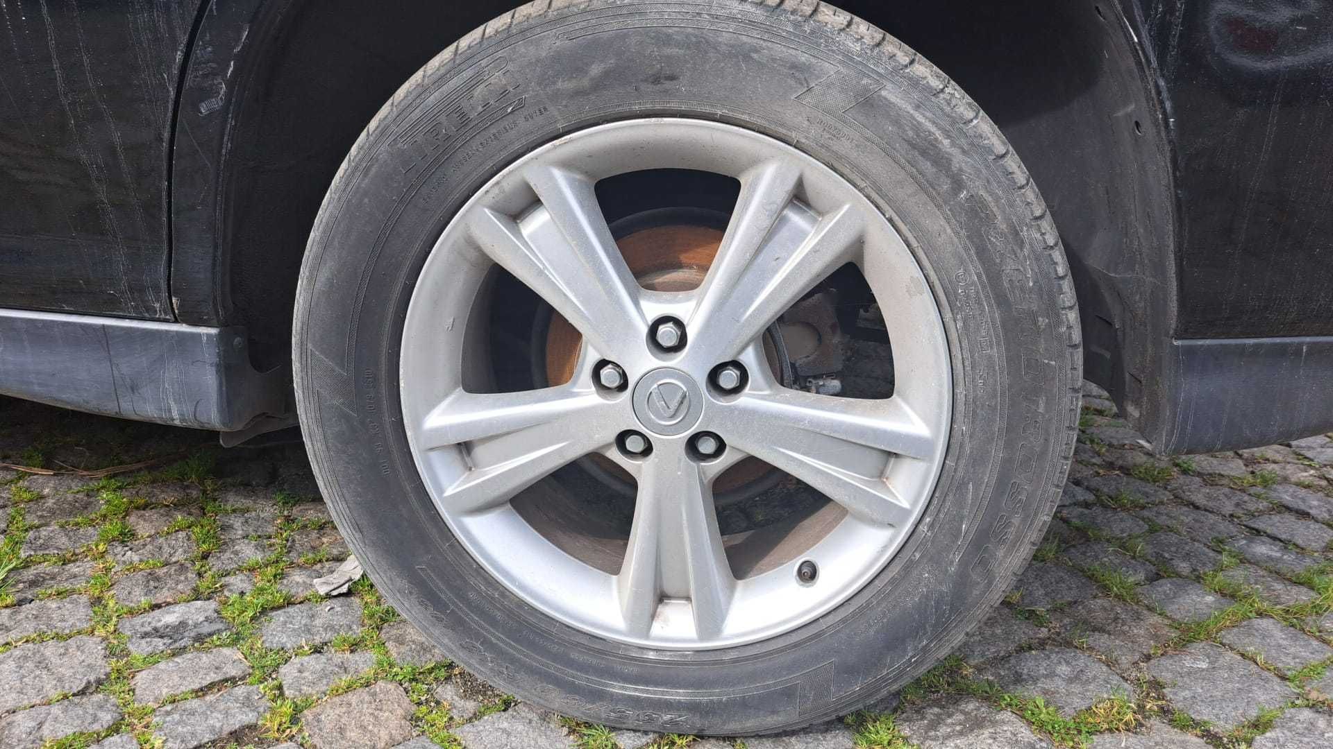 Lexus RX XU30 400h AWD Gasolina/elétrico 272 cv / 200 kW 2008 3MZ-FE