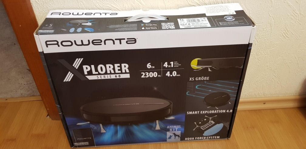 Робот-пылесос Rowenta Xplorer serie 60