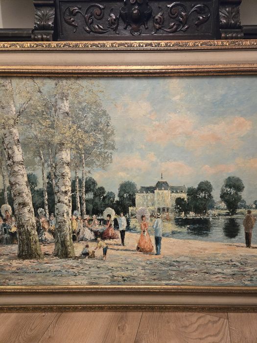 Okazja Oryginalny obraz olejny na płótnie Christian Stemmeler