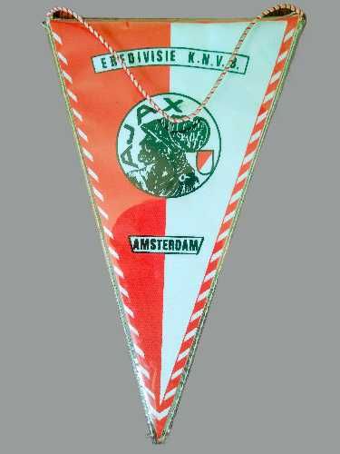 Proporczyk Klub piłkarski AJAX Amsterdam 21,5 cm 13 cm