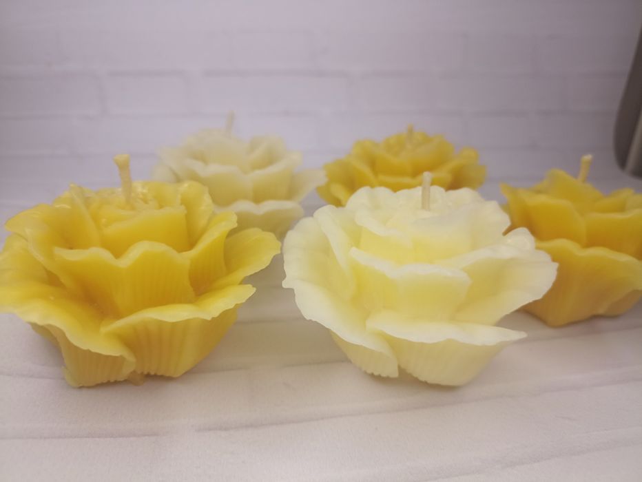 Воскова свічка Троянда