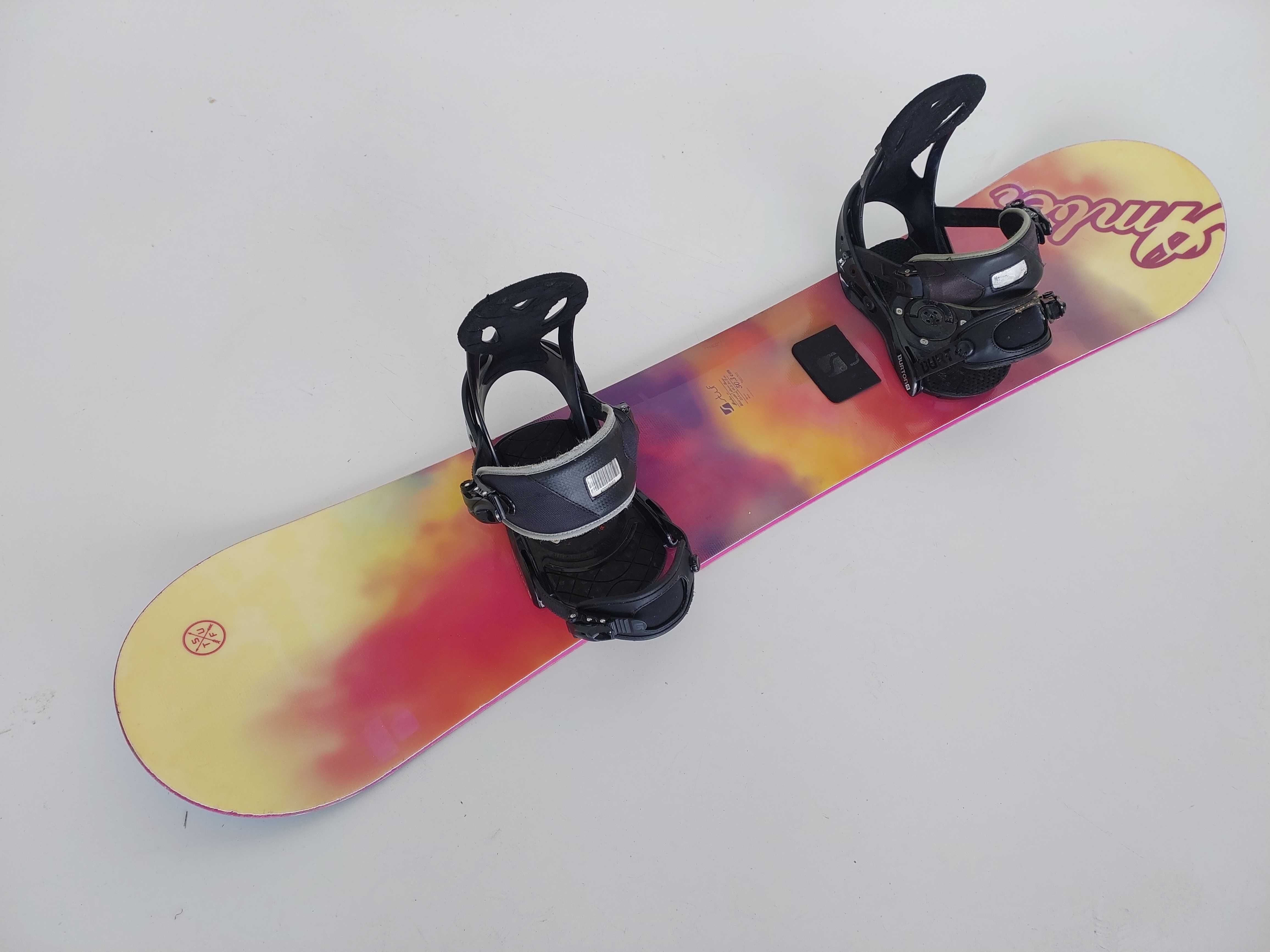Deska snowboardowa STUF AMBER 140 CM rocker (9)