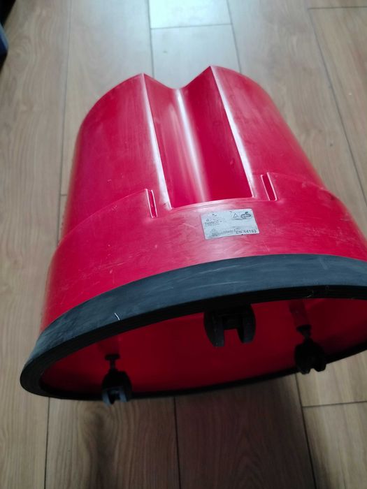 Taboret na kólkach biurowy sklepowy Profesjonalny 32 cm