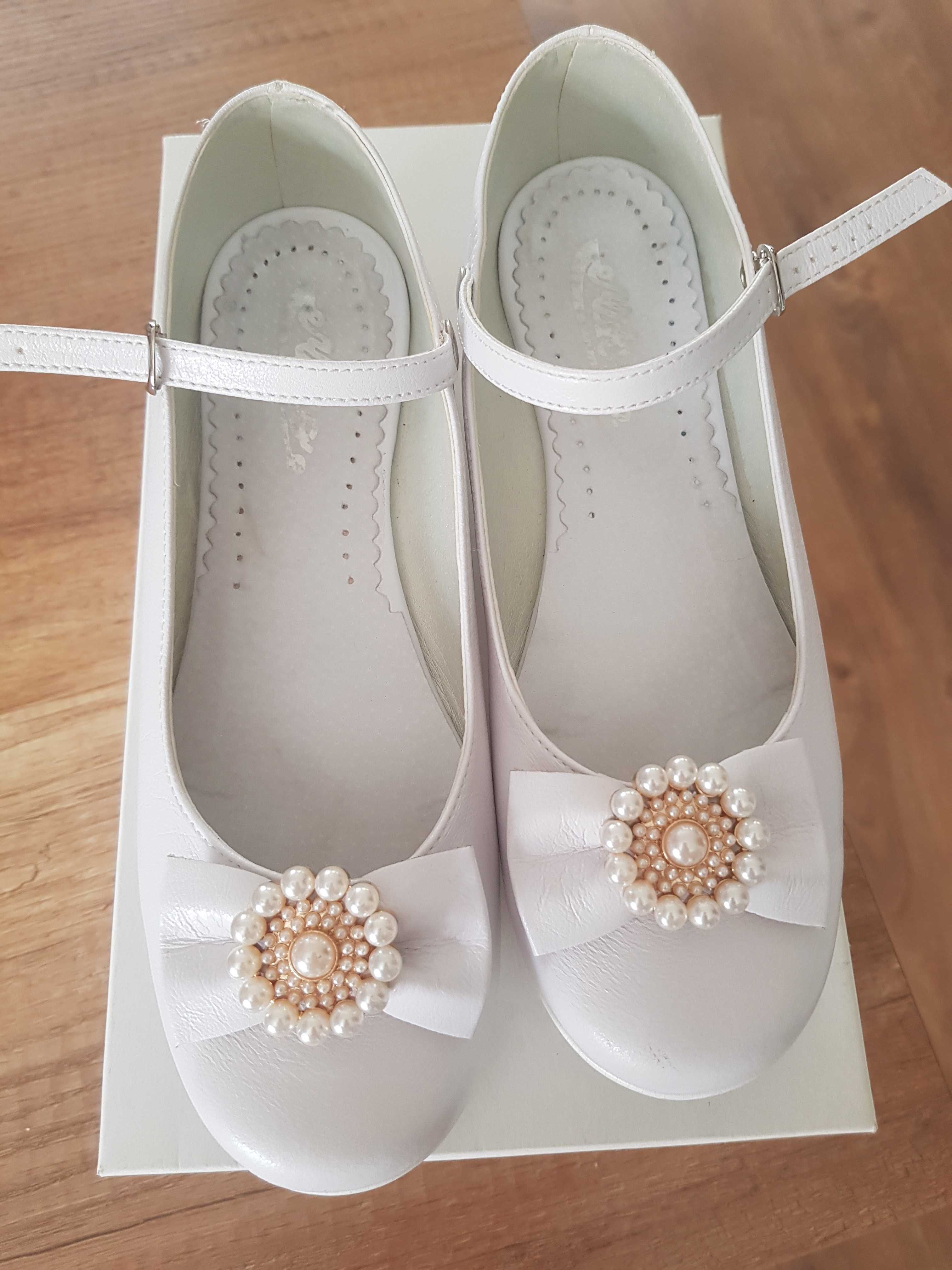 Eleganckie buty dla dziewczynki rozmiar 34