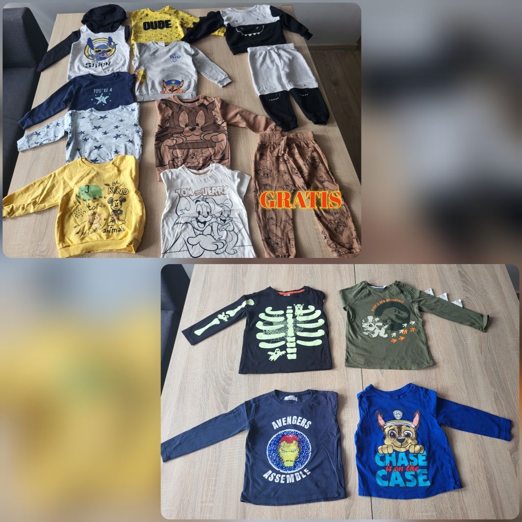 Bluzy i bluzki na długi rękaw, r. 92