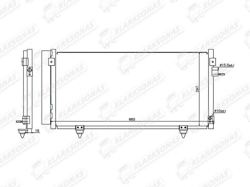 Кондиционер SUBARU FORESTER (S12), 01.2008 - 2013 73210FG000