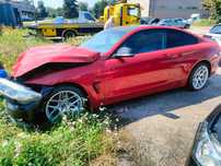 BMW F32 coupe 2014r uszkodzone 128 tys  2.0 benzyna 245 hp automat 8hp