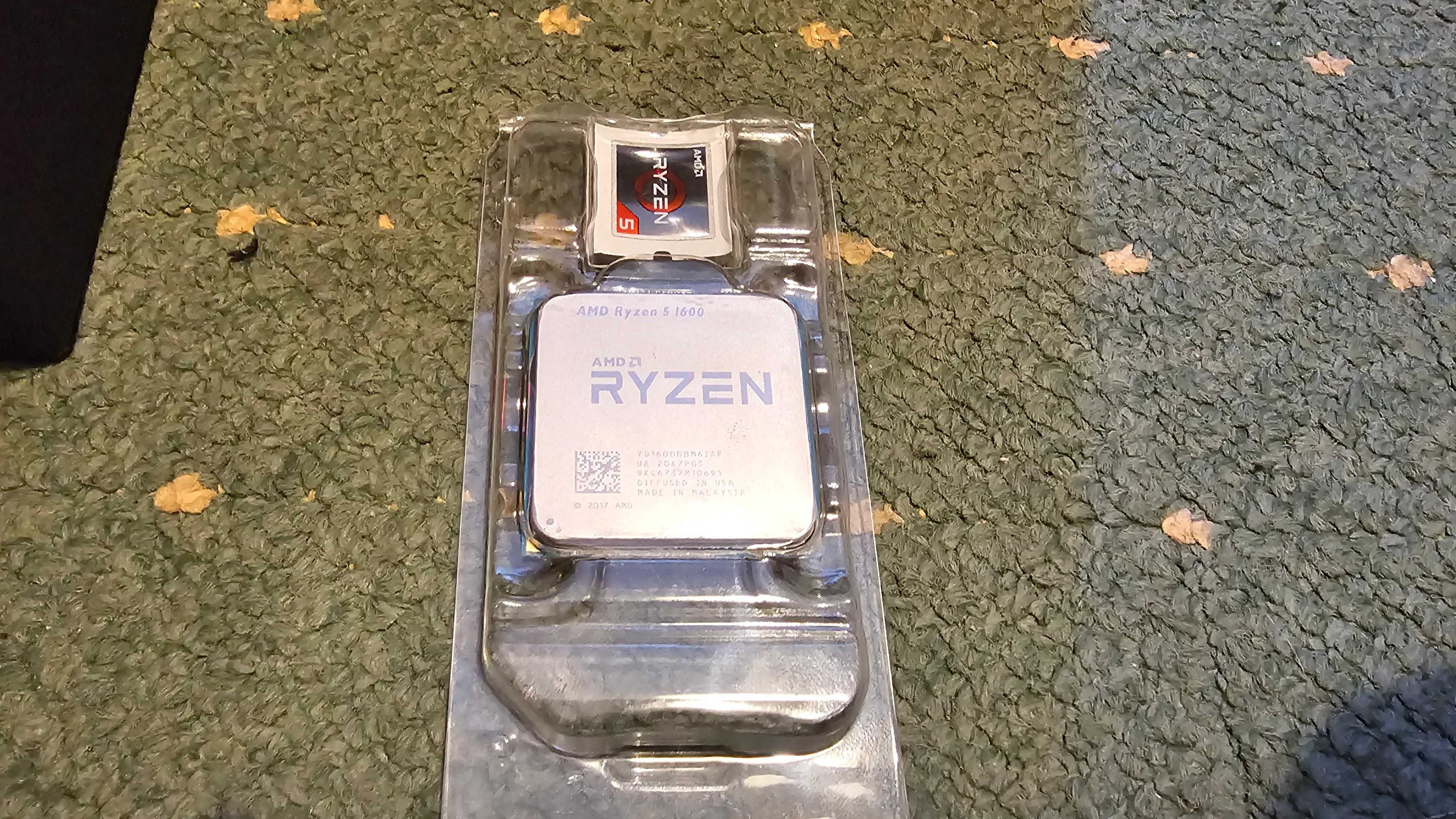 Processor Amd Ryzen 5 1600 3.6 GHz + pudełko i chłodzenie