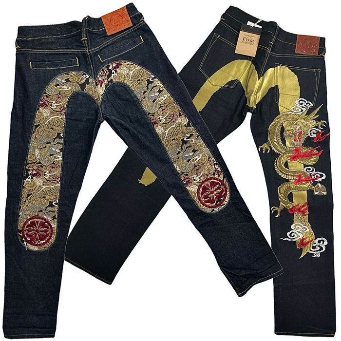 Джинси Evisu Реп Дрип
