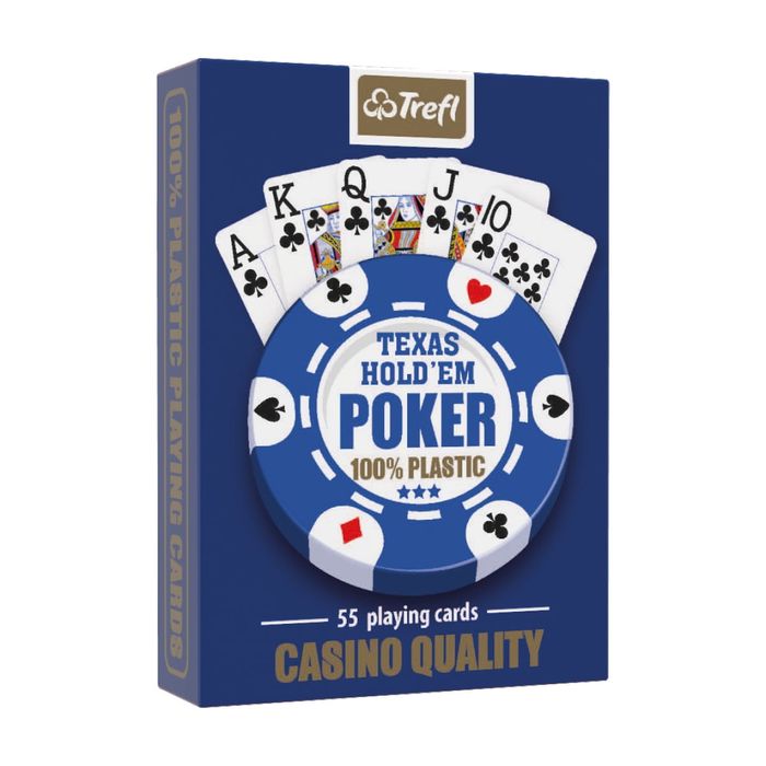 Muduko Poker 100% Plastik Karty Do Gry