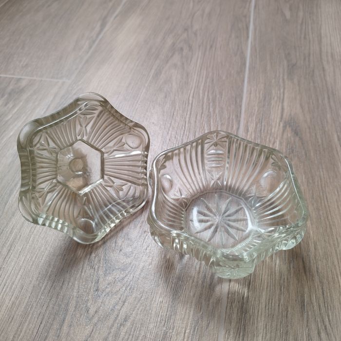 Kryształowa cukiernica PRL