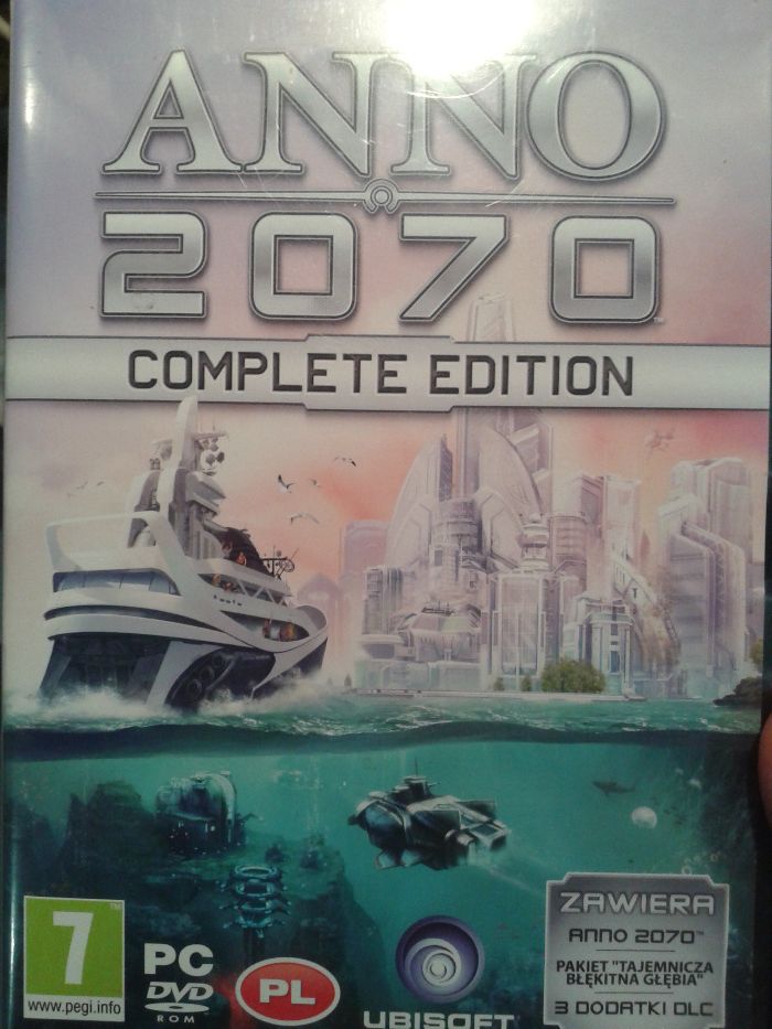 Gra komputerowa PC Anno 2070, Overwatch complete edition oryginal