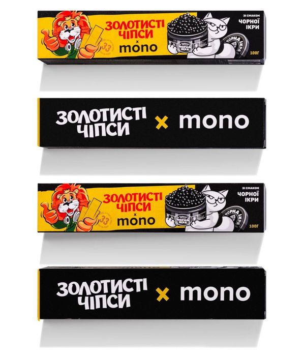 Чипсы монобанк monobank черная икра