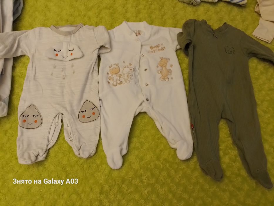 Дитячий одяг 0-3 місяці пакетом 32 речі