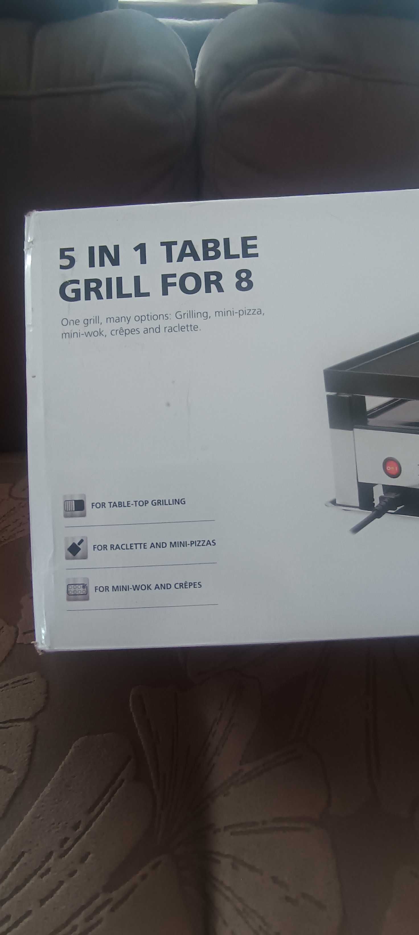 Grill elektryczny Solis 5w1 For 8  typ791
