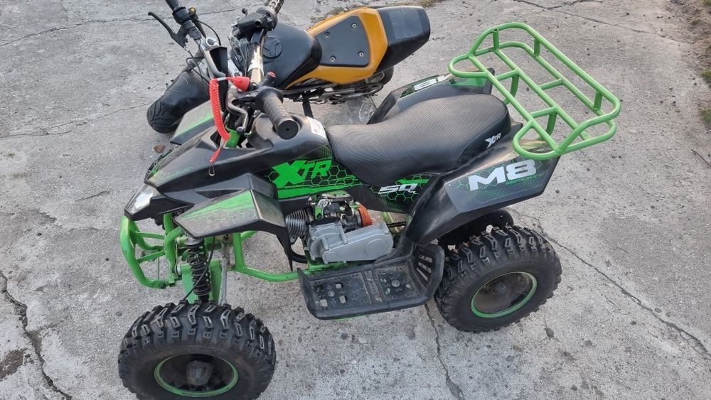 Quad 50cm3 nowy silnik z nową przekładnią mini pocket