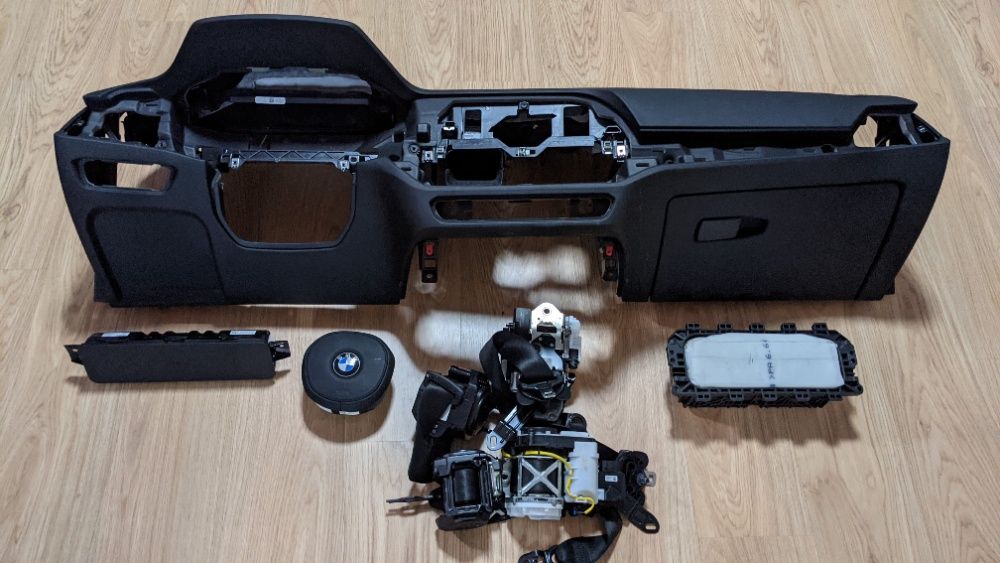 Conjunto Kit Airbags Tablier BMW Série 3 G20 G21 Original