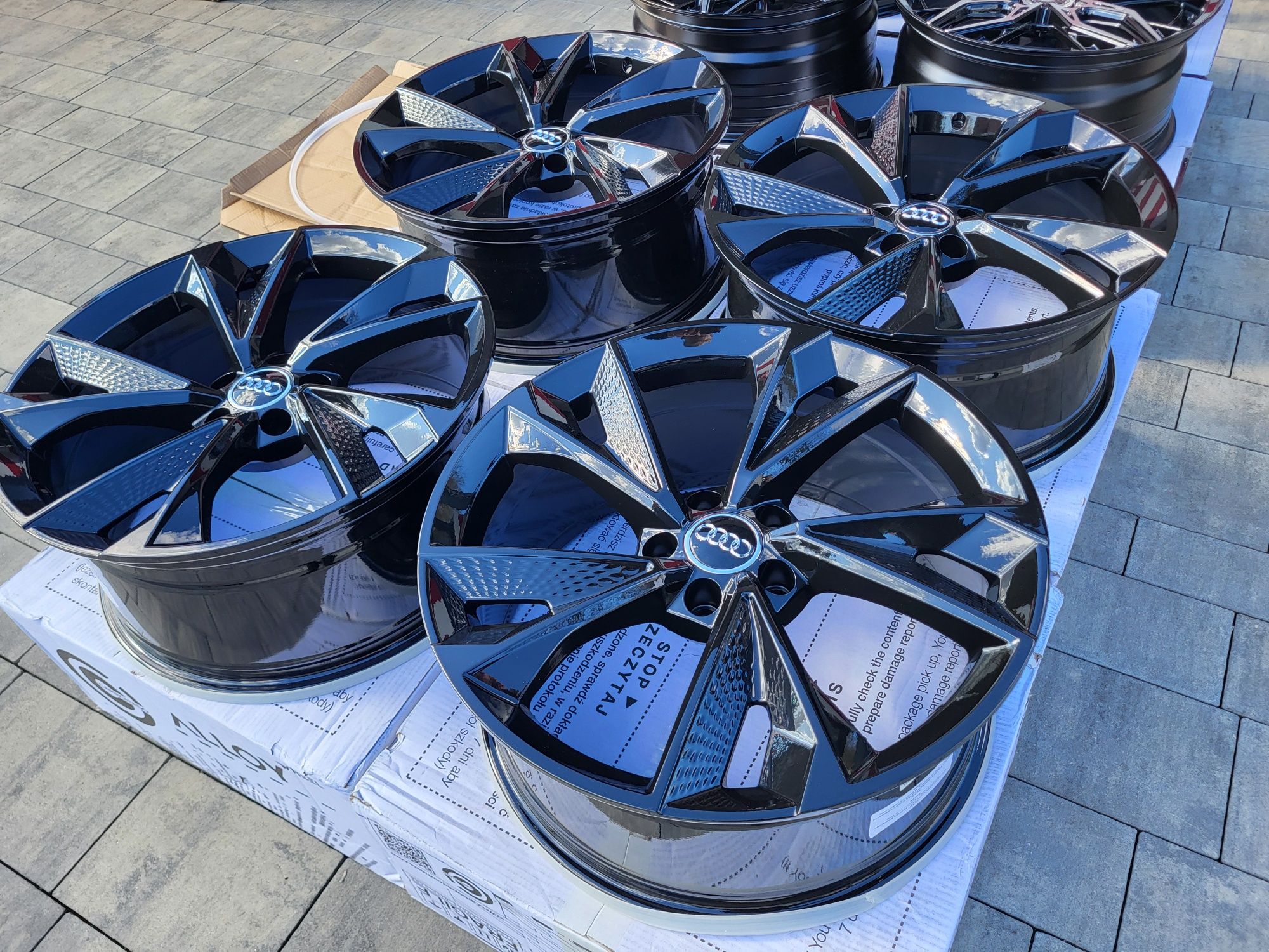 Alufelgi 19" 5x112 ET30 Audi A4 B9 B8 A6 C7 C6 A5 A7 Q5 Q3 RS !