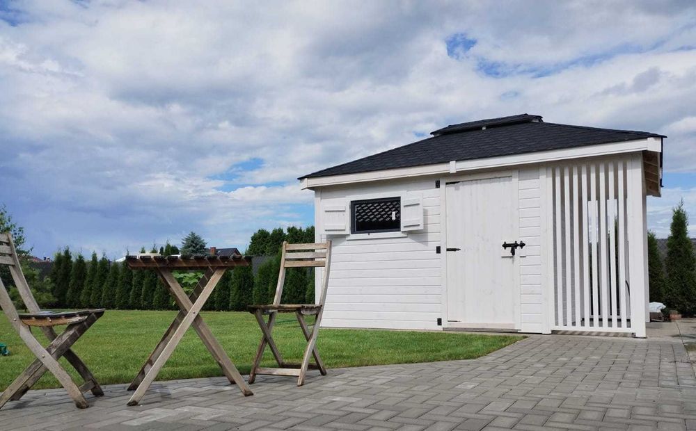 Domek Ogrodowy 2w1 „Idealny na Działkę ROD” 6 x 3 altanka