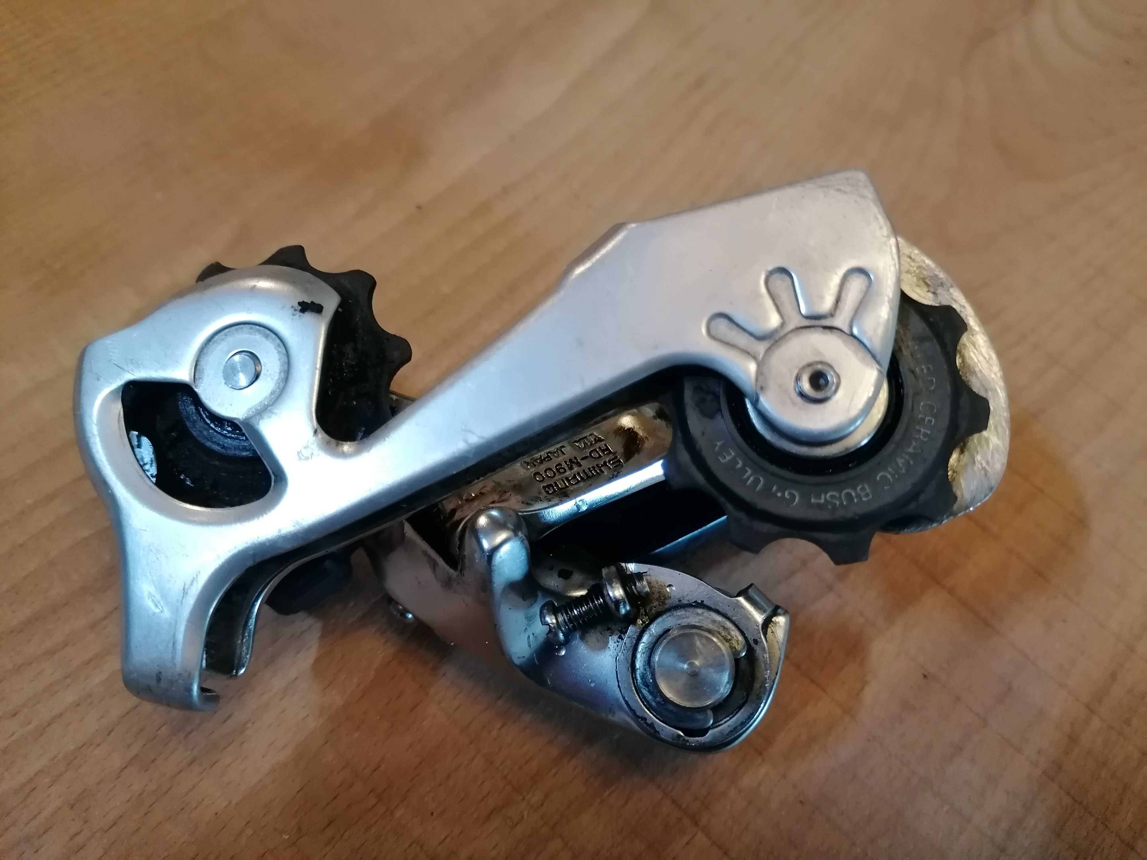przerzutka tył Shimano XTR M900, 3x8 retro VINTAGE