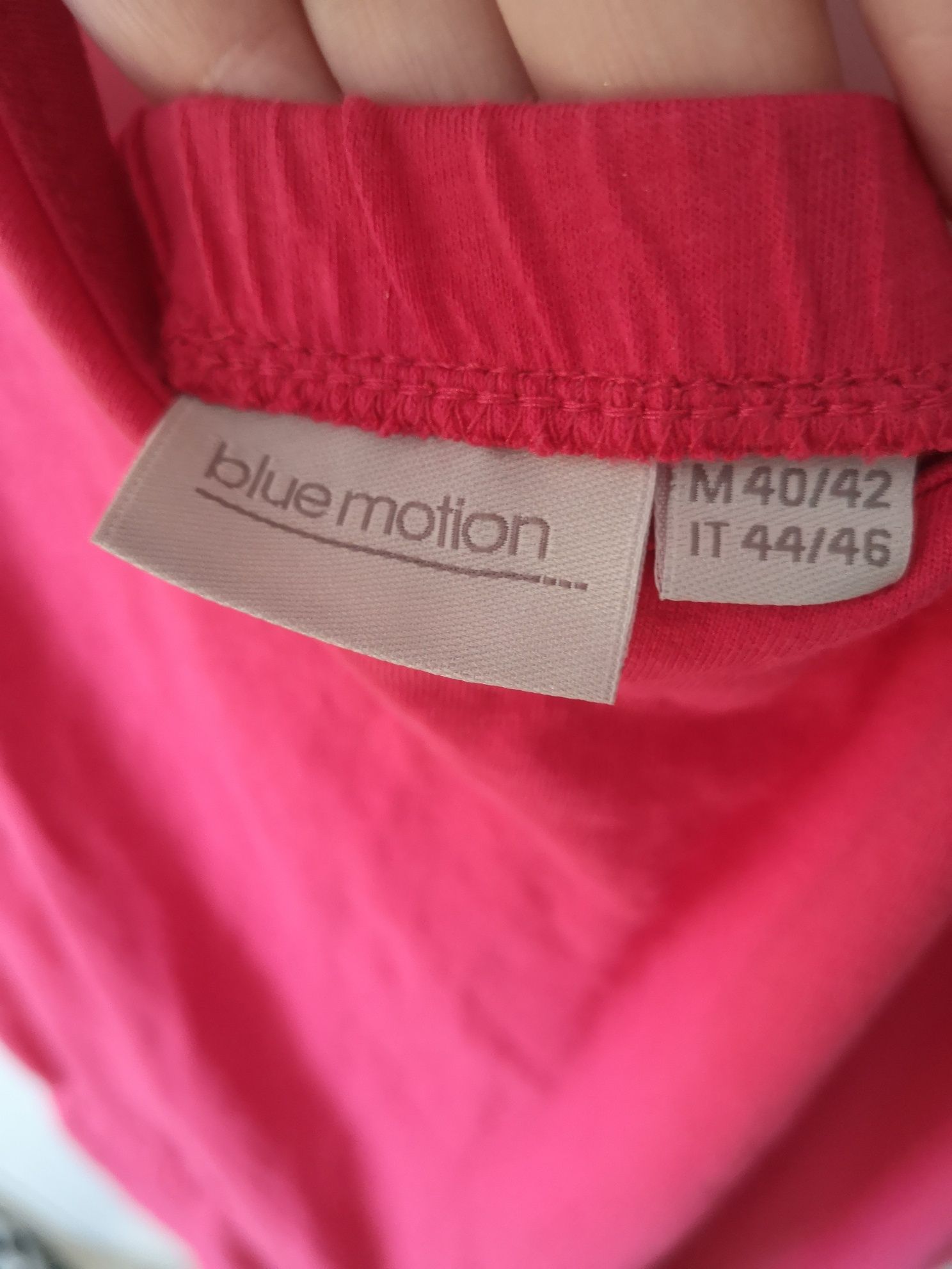 L/XL 100% bawełna/ malinowy kombinezon