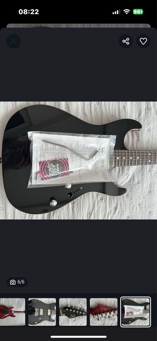 Suhr model Pete Thorn black.