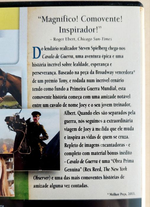 Cavalo de Guerra - SPIELBERG