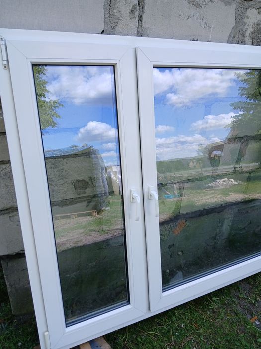 Okna PCV 234x142 i 320x142 używane stan bdb. Okazja. Transport