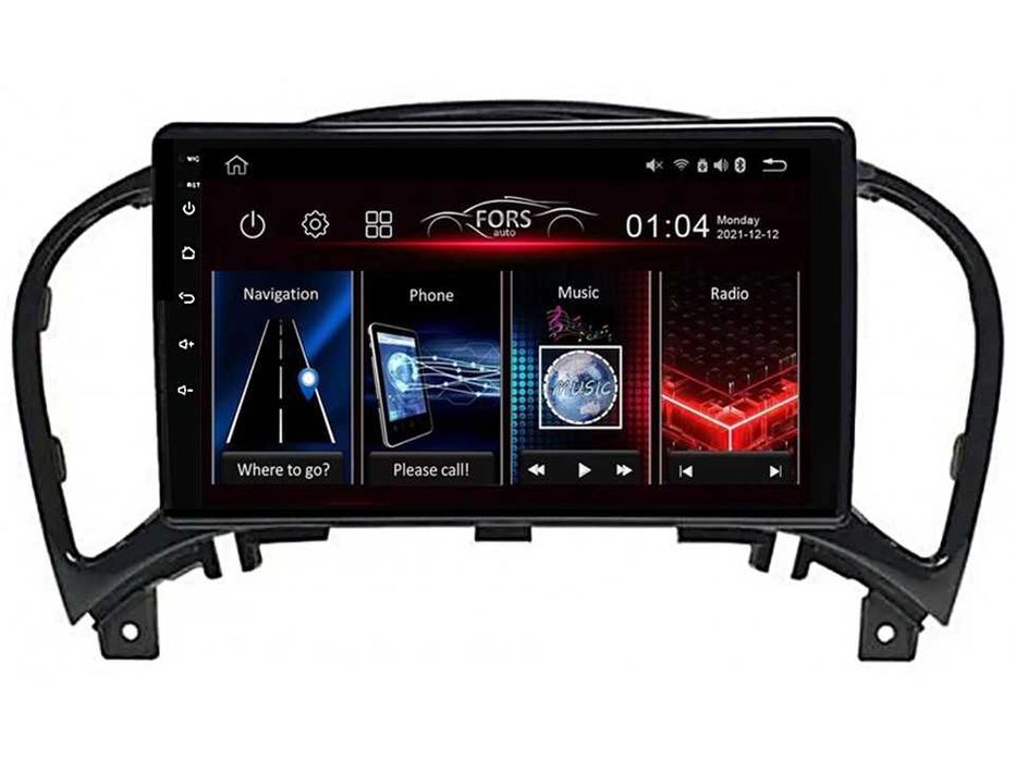 Radio samochodowe Android Nissan Juke (9", UV) 2011.-2016