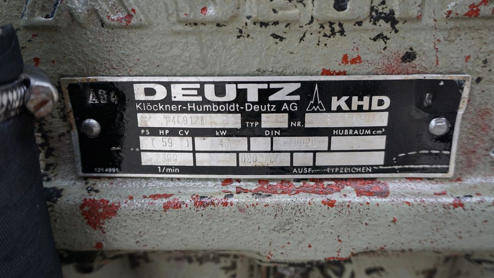 Двигун, двигатель deutz f6l913, 712, f4l912 погрузчик