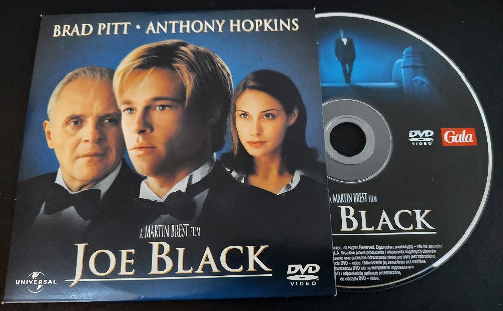 Joe Black film/płyta DVD Anthony Hopkins, Brad Pitt