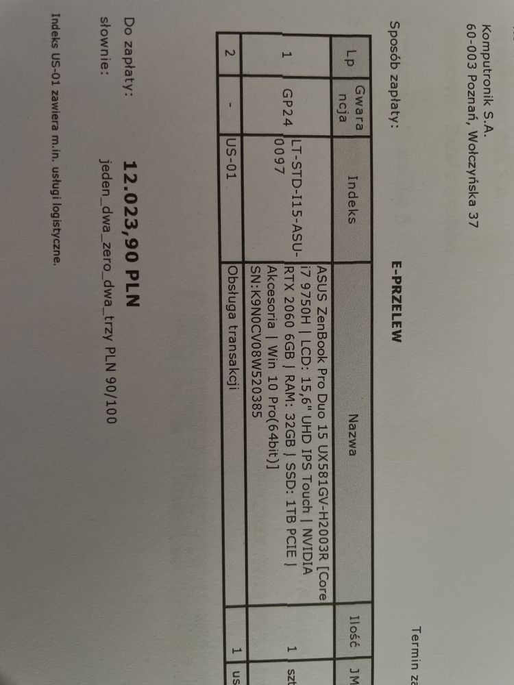 Asus ZenBook Pro Duo, RTX OLED