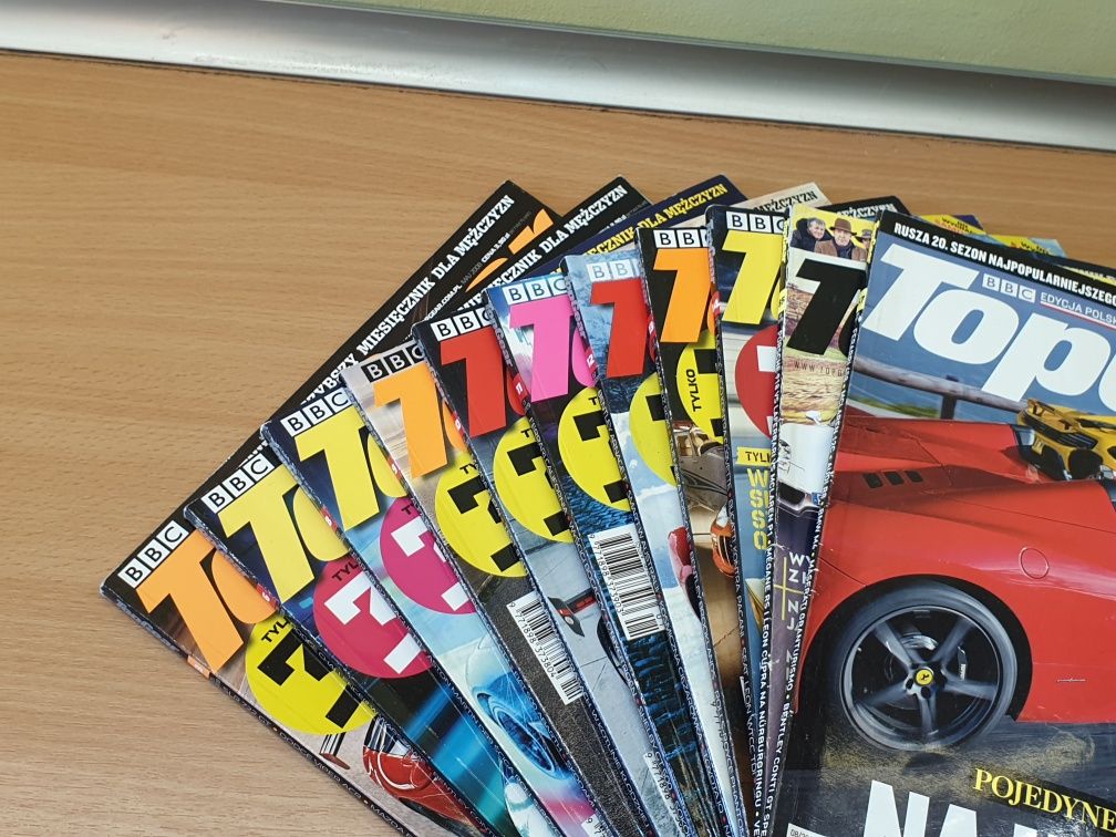 TOPGEAR oraz WRC - czasopismo / magazyn / miesięcznik