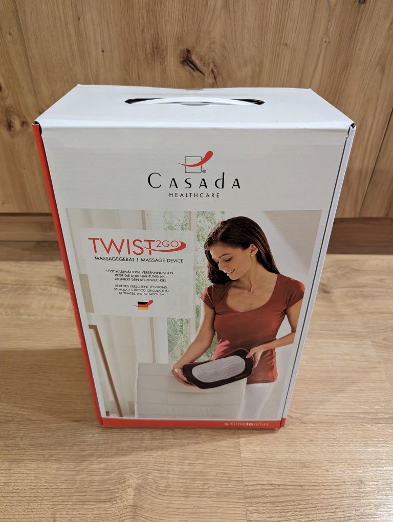 Casada Twist2Go - poduszka masażer masaż podgrzewająca