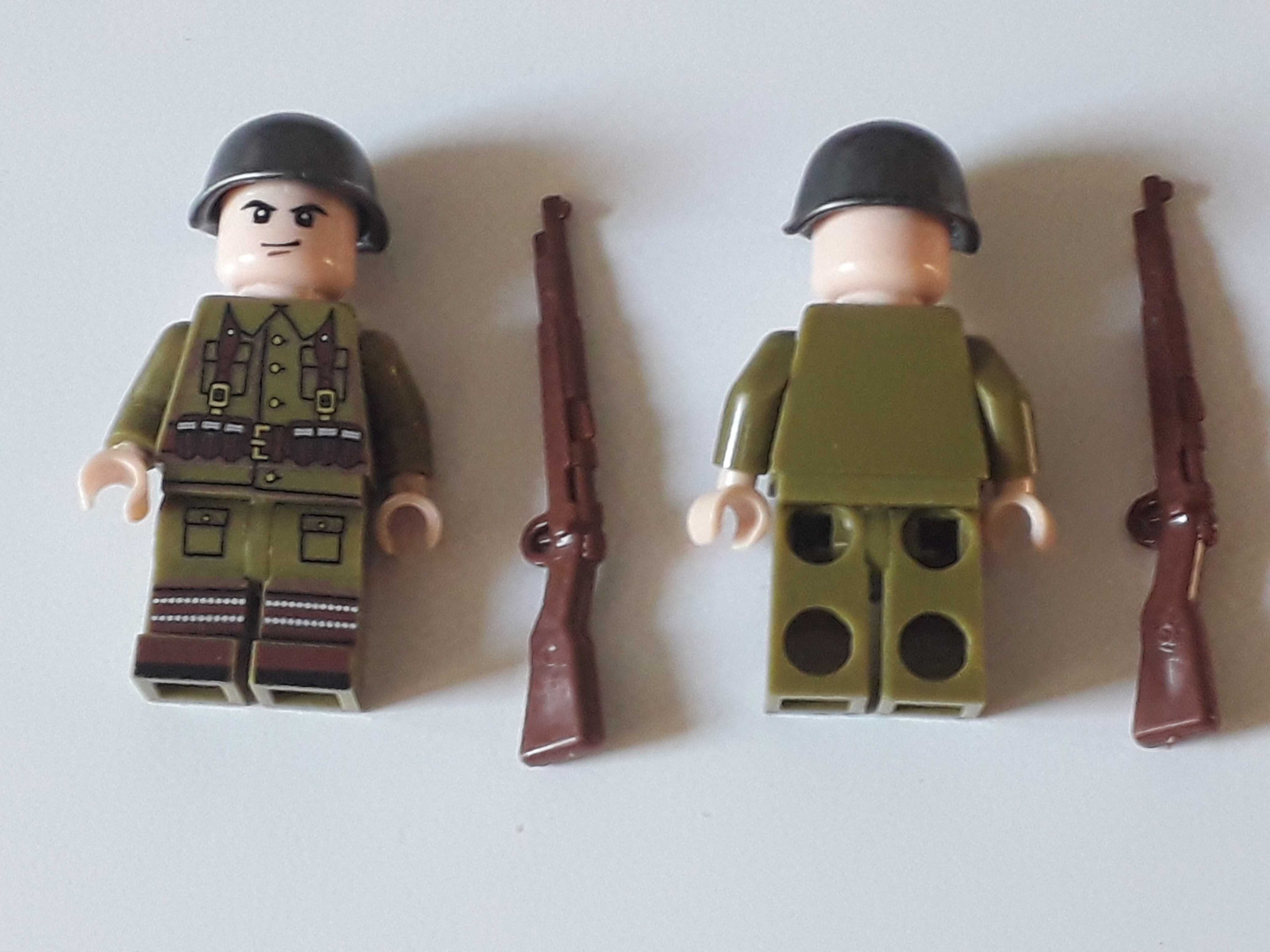 Figurka żołnierza polskiego z bronią WW2 kompatybilne z Lego, Cobi