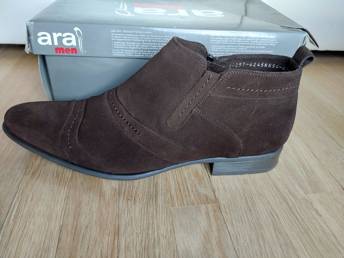 Buty Nord ocieplane rozm 45 skóra